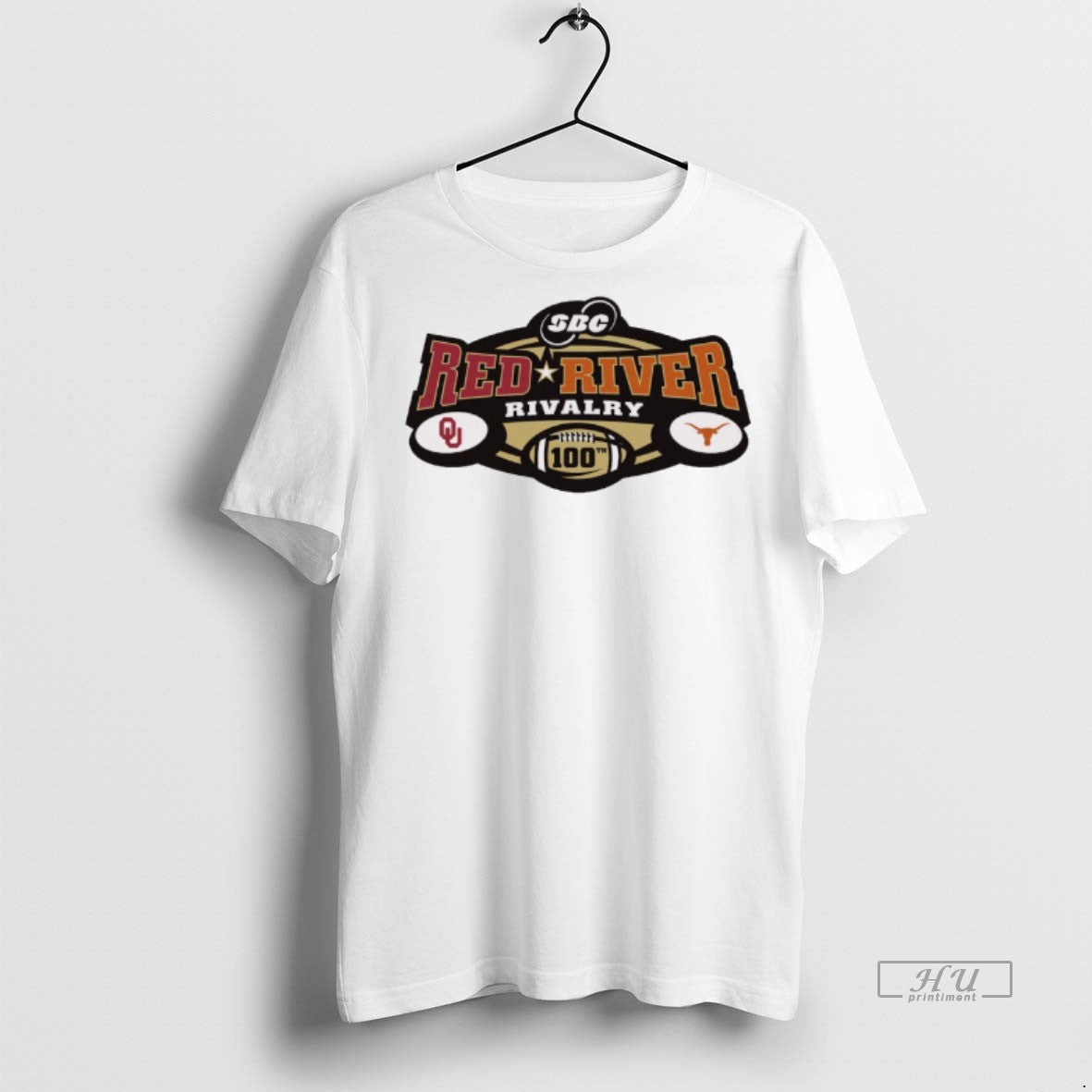 New Texas Longhorns Vs Oklahoma Sooners Sbc Red River Rivalry Logo 2025 Graphic