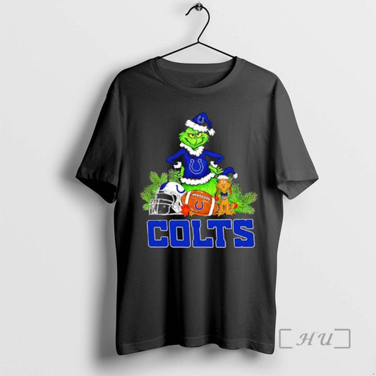 New The Grinch And Max Indianapolis Colts Christmas Helmet Items T-Shirts, Hoodie, Sweatshirt | AU18TeeNovaLab.com