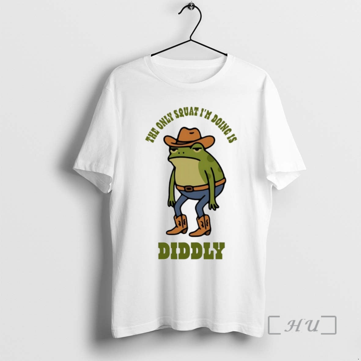 New The Only Squat Im Doing It Diddly Frog Circle T-Shirts, Hoodie, Sweatshirt | AU18TeeNovaLab.com