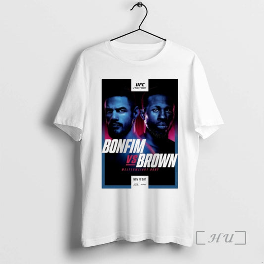 New Ufc Fight Night Bonfim Vs Brown Autographed Event T-Shirts, Hoodie, Sweatshirt | AU18TeeNovaLab.com