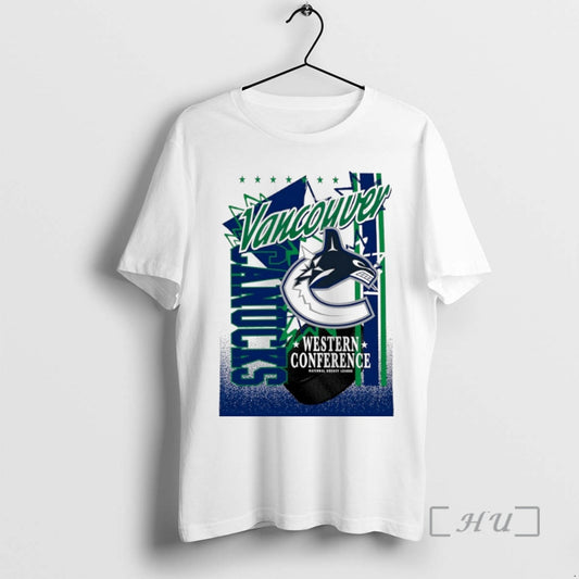 New Vancouver Canucks Western Conference Nhl Logo Circle T-Shirts, Hoodie, Sweatshirt | AU18TeeNovaLab.com