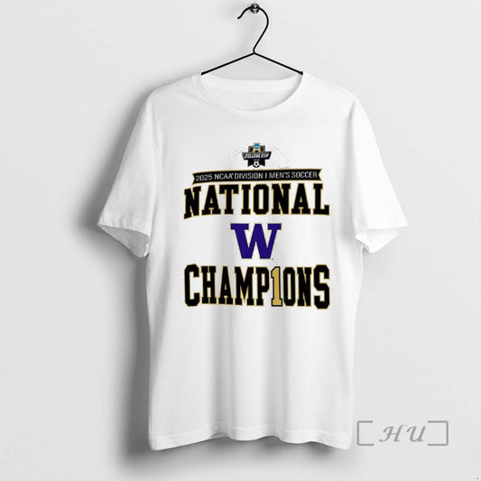 New Washington Huskies 2025 Ncaa Division Mens Soccer National Champions T-Shirts, Hoodie, Sweatshirt | AU18TeeNovaLab.com