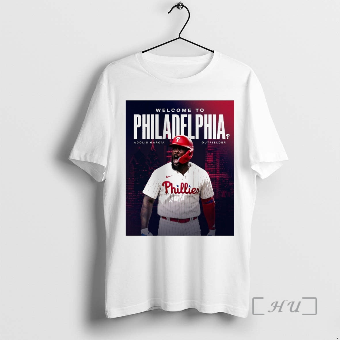 New Welcome To Philadelphia Phillies Adolis Garcia El Bombi Outfielder T-Shirts, Hoodie, Sweatshirt | AU18TeeNovaLab.com