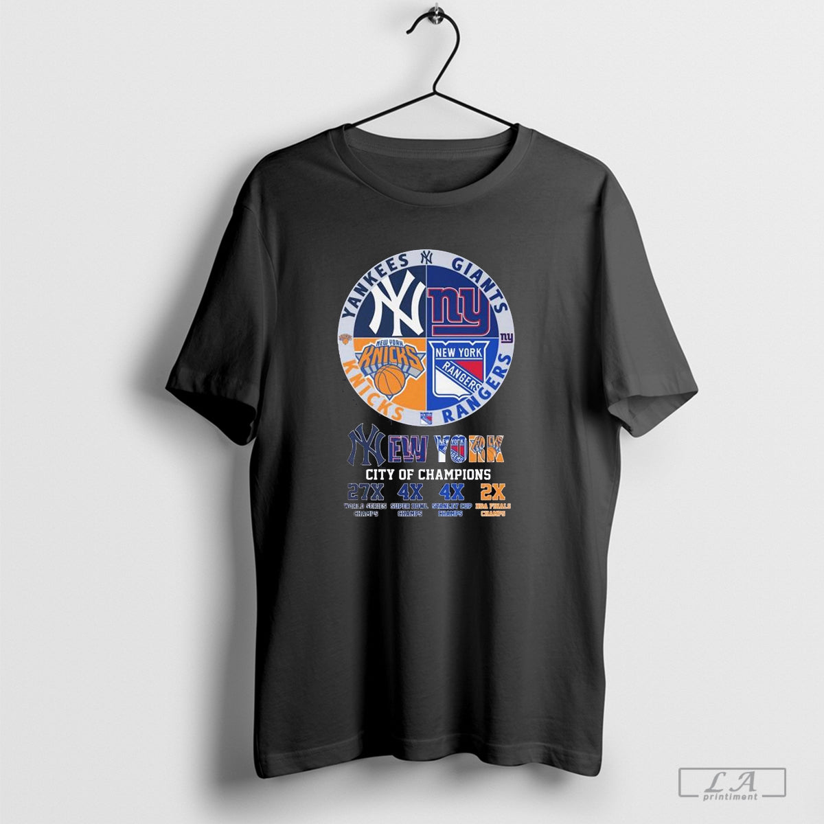 New York City Of Champions Yankees Giants Rangers And Knicks