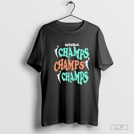 New York Liberty Champ Champ Champ 2024 Wnba Finals Champions