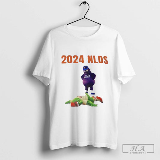New York Mets Grimace Knock Out Phanatic Philadelphia Philly 2024 Nlcs