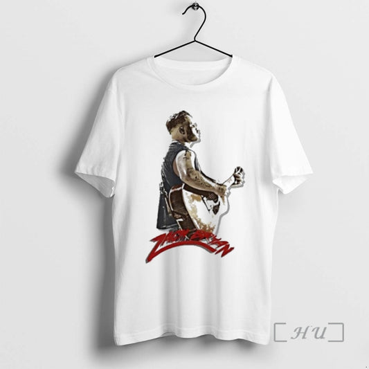New Zach Bryan Silhouette Zach Playing The Guitar T-Shirts, Hoodie, Sweatshirt | AU18TeeNovaLab.com