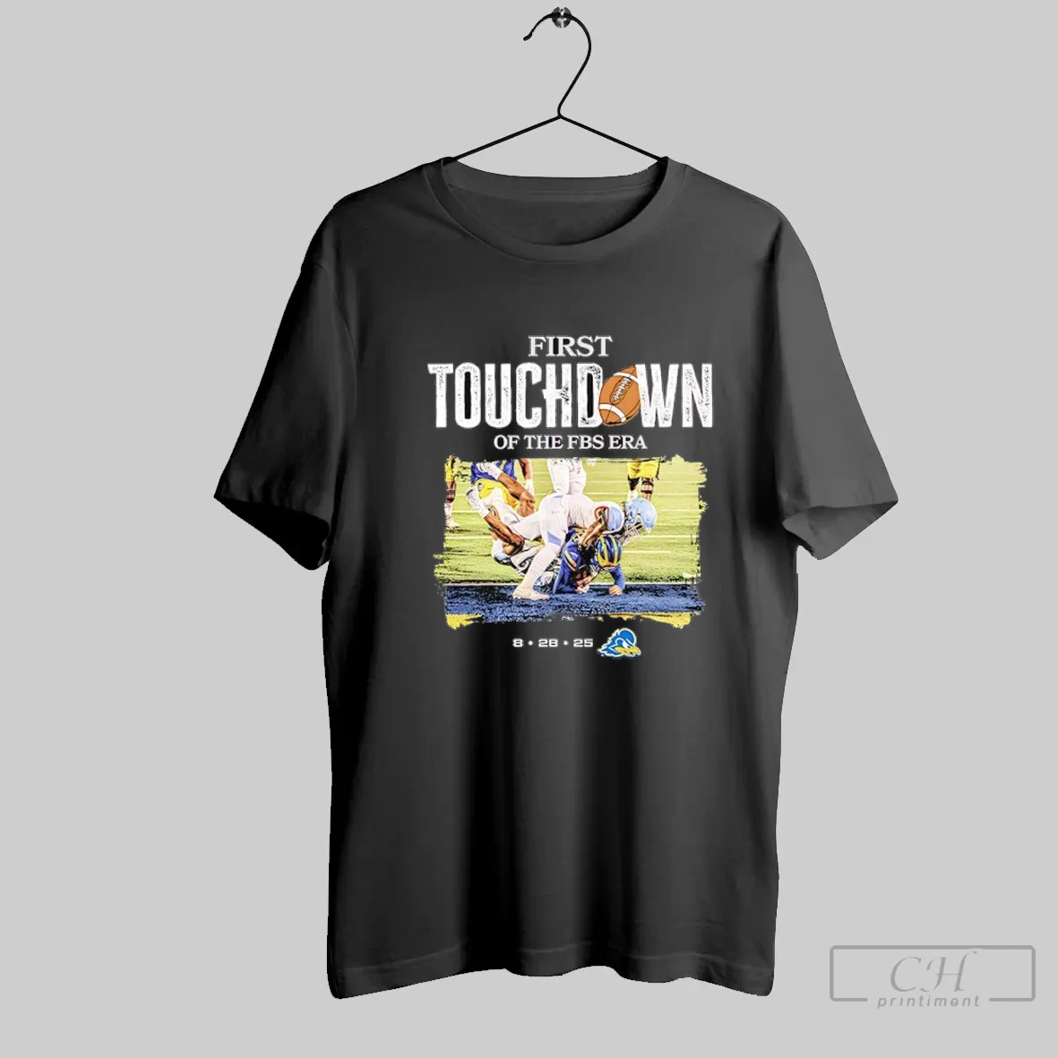 Nicholas Minicucci First Touchdown Of The Fbs Era Delaware Blue Hens Safety Football