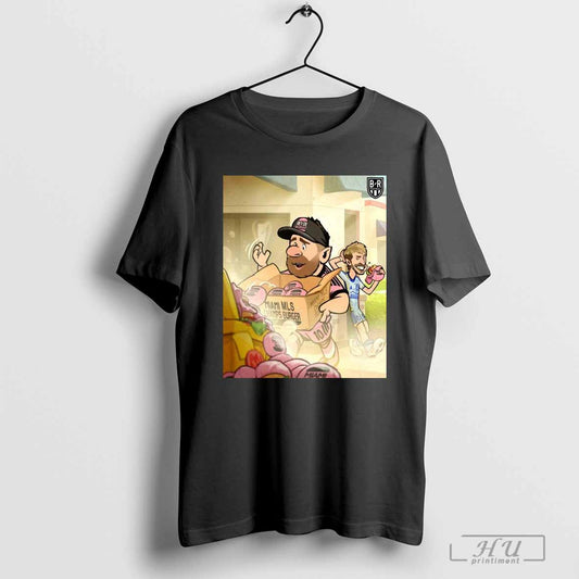 Ninth Seed Atlanta United Knock Messi And Inter Miami Out Of The Mls Cup Playoffs In The First Round Art Poster T Shirts
