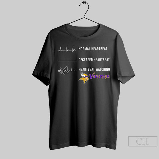 Normal Heartbeat Deceased Heartbeat Heartbeat Watching Viking Minnesota