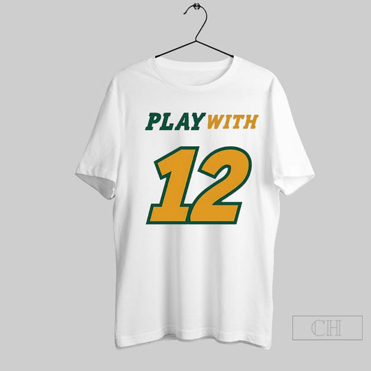 North Dakota State Bison Play With 12
