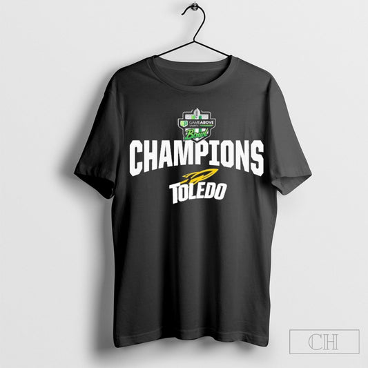 Official 2024 Gameabove Sports Bowl Champions Toledo Rockets Trophy Two