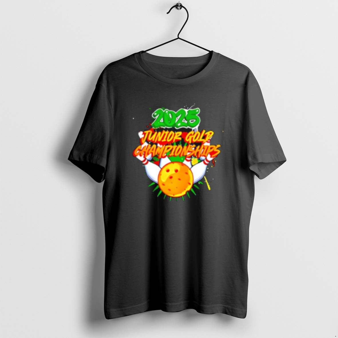 Official 2025 Junior Gold Championships Bowling Graffiti T-Shirts, Hoodie, Sweatshirt | AU18TeeNovaLab.com