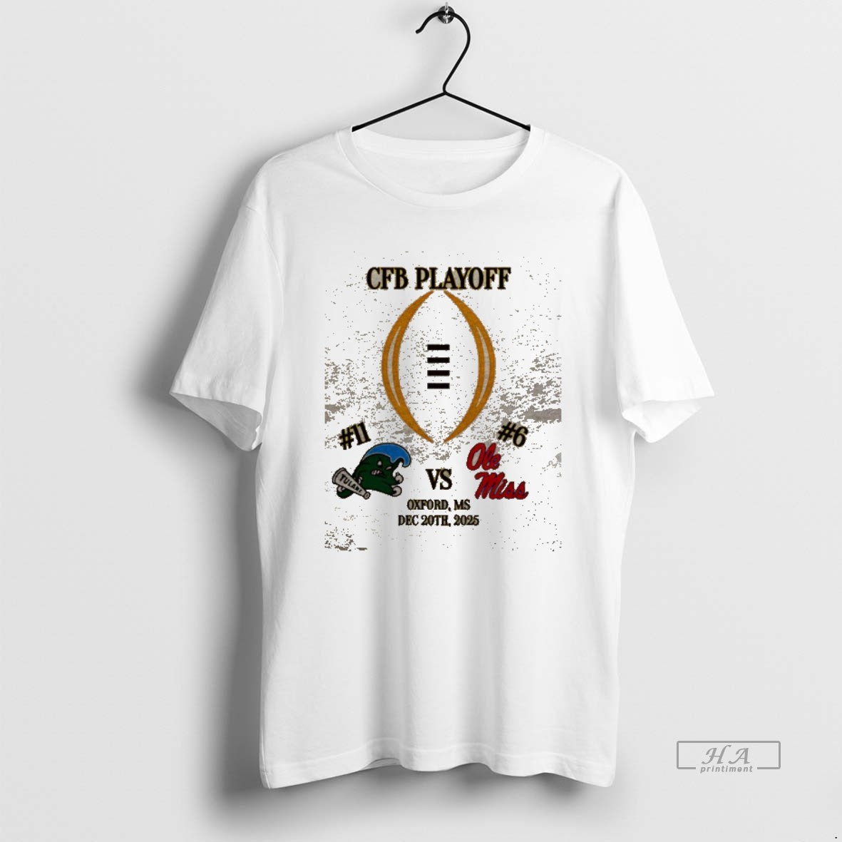 Official 6qc9wf7o Tulane Vs Ole Miss 2025 Cfp First Rd Playoff Game 3 2 Sided T-Shirts, Hoodie, Sweatshirt