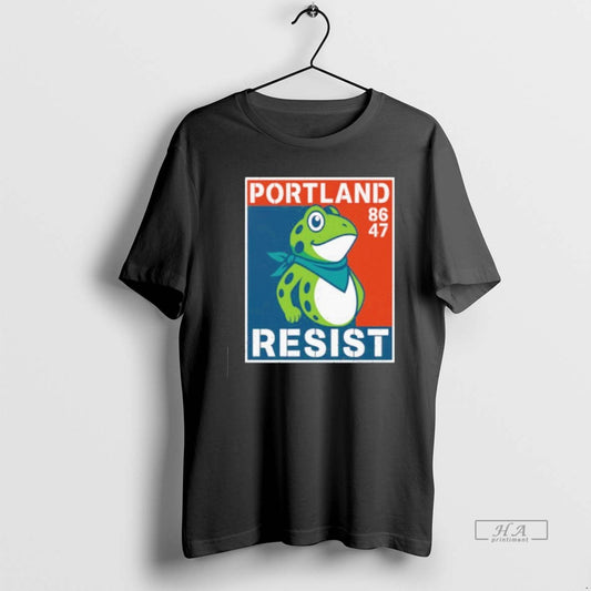 Official 8647 Resist Portland Frog