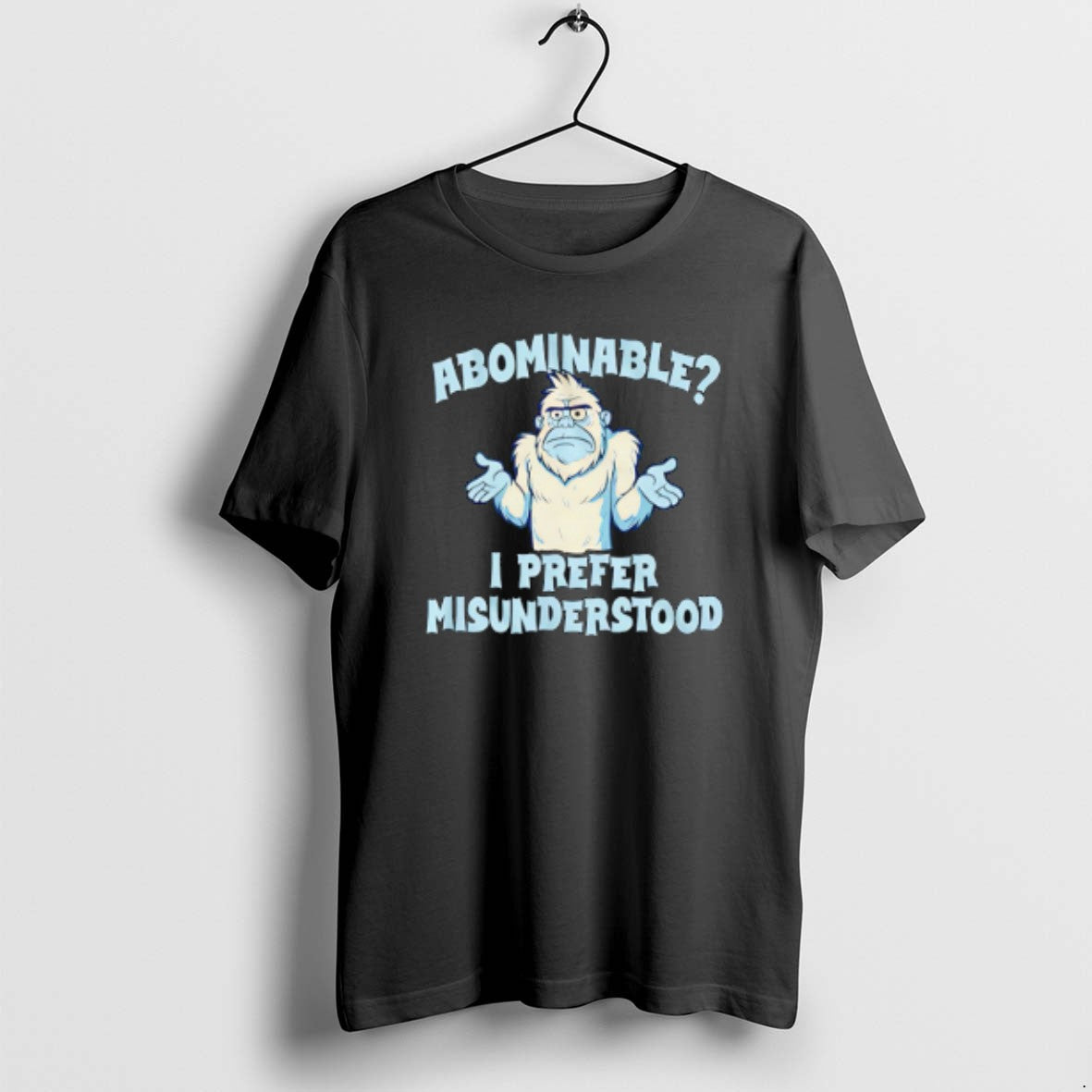 Official Abominable I Prefer Misunderstood T-Shirts, Hoodie, Sweatshirt | AU18TeeNovaLab.com
