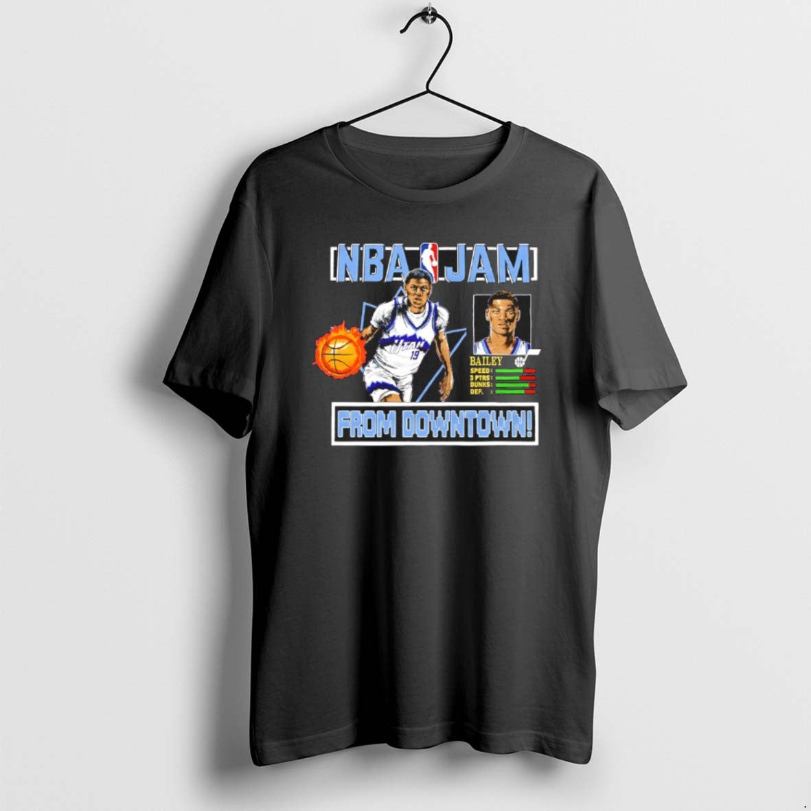Official Ace Bailey From Downtown Utah Jazz Basketball Nba Jam T-Shirts, Hoodie, Sweatshirt | AU18TeeNovaLab.com