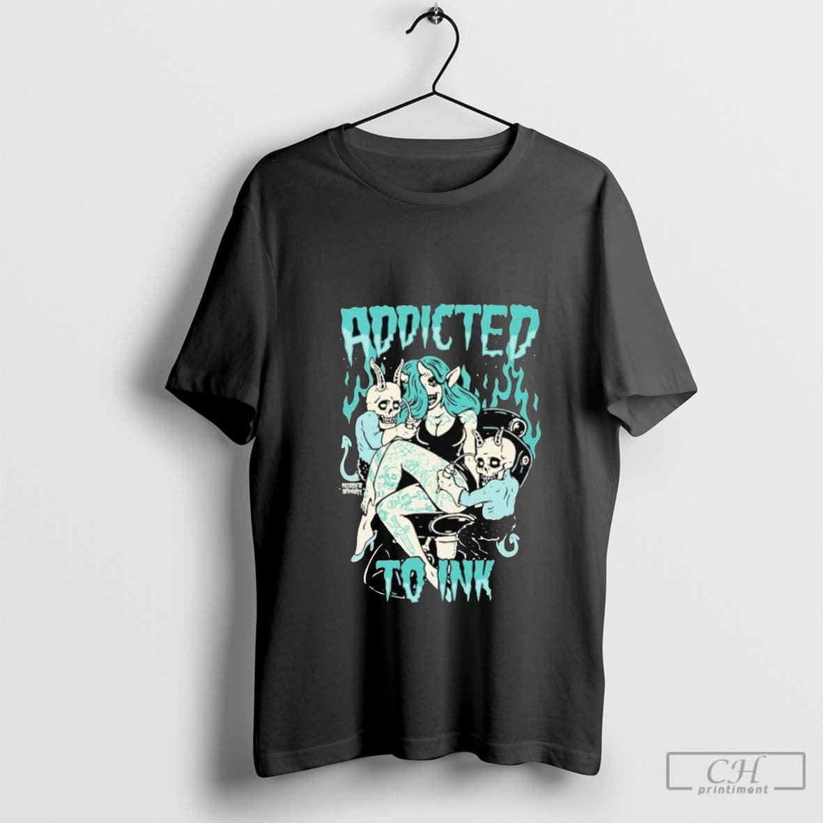 Official Addicted To Ink Murder Apparel Demon