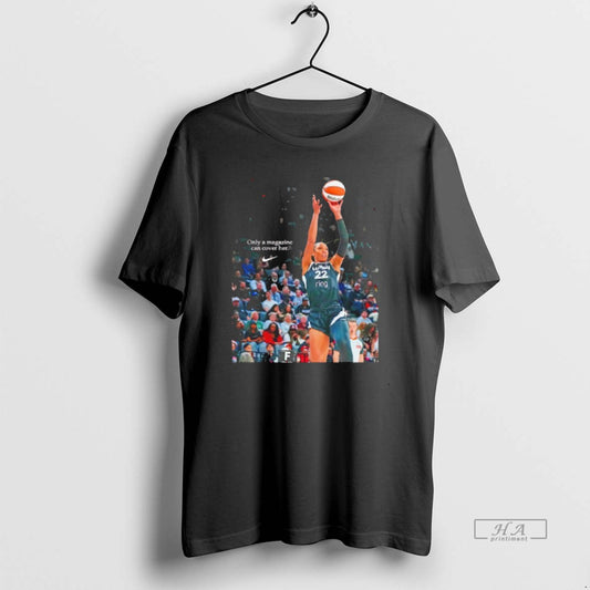 Official Aja Wilson Only A Magazine Can Cover Her T-Shirts, Hoodie, Sweatshirt | AU18TeeNovaLab.com