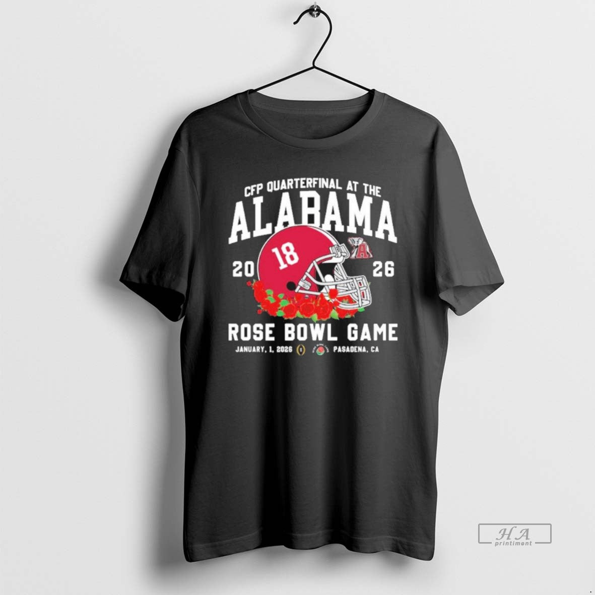 Official Alabama Rose Bowl 2026 Helmet T-Shirts, Hoodie, Sweatshirt | AU18TeeNovaLab.com