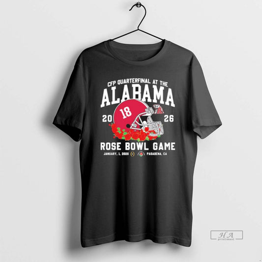 Official Alabama Rose Bowl 2026 Helmet T-Shirts, Hoodie, Sweatshirt | AU18TeeNovaLab.com