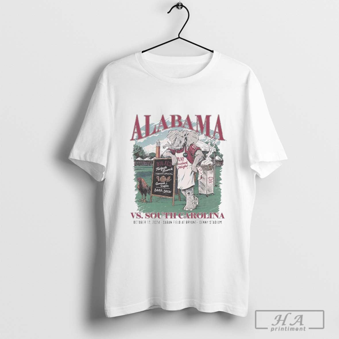Official Alabama Vs South Carolina October 12 2024 Saban Field At Bryant Denny Stadium