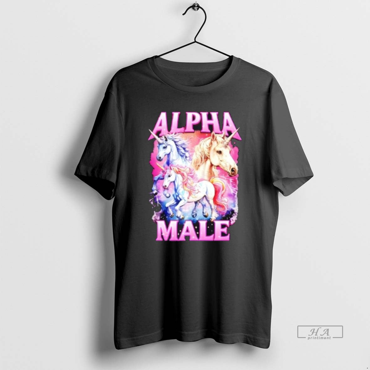 Official Alpha Male Magical Unicorn Graphic T-Shirts, Hoodie, Sweatshirt | AU18TeeNovaLab.com