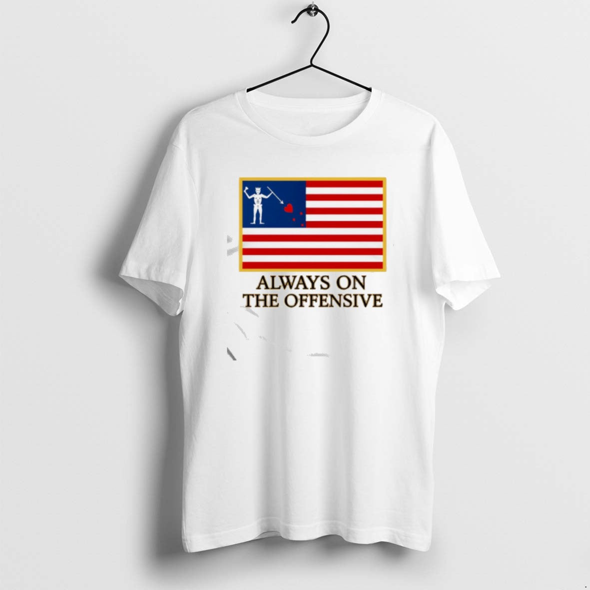 Official Always On The Offensive Flag T-Shirts, Hoodie, Sweatshirt | AU18TeeNovaLab.com