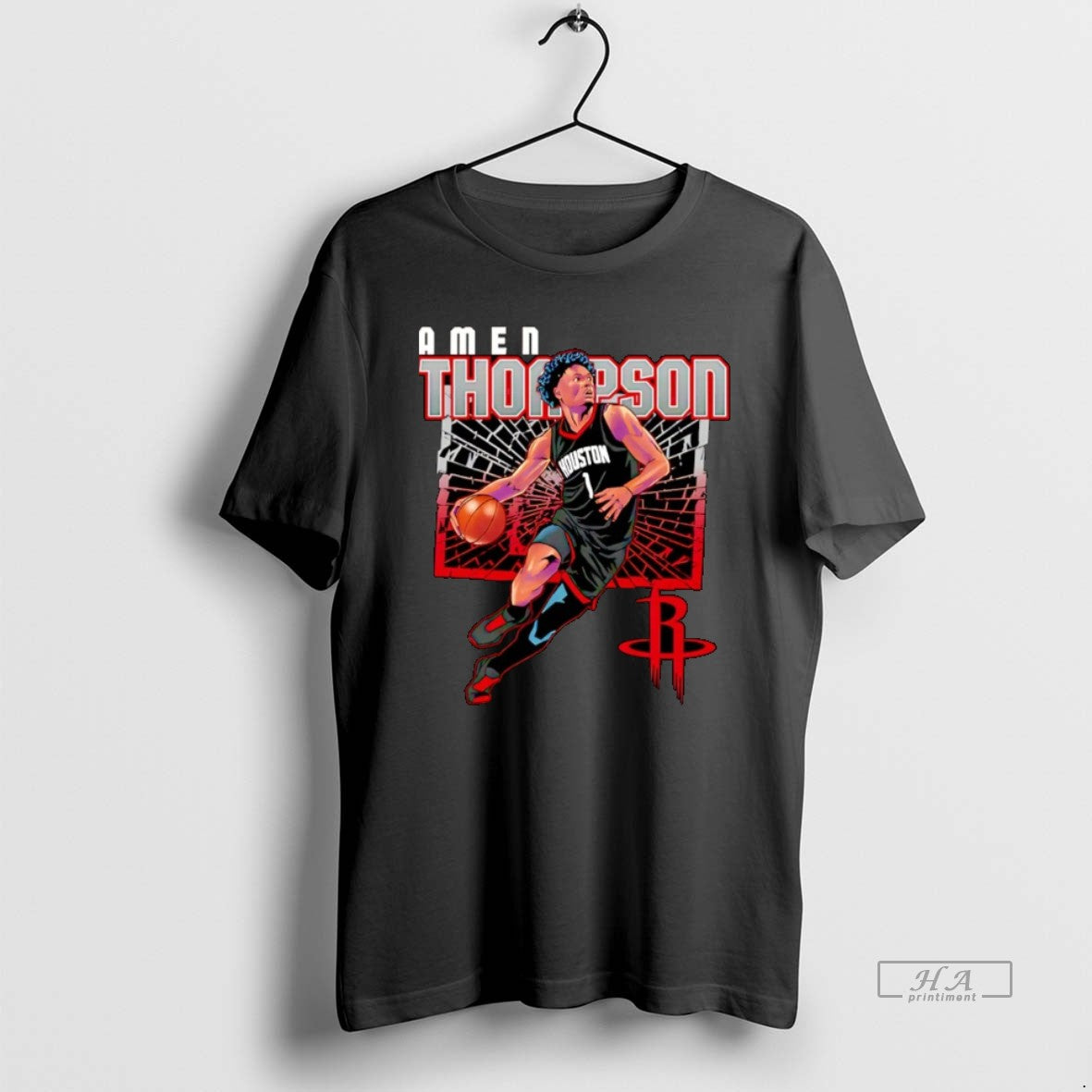 Official Amen Thompson Houston Rockets Shattered Christmas T-Shirts, Hoodie, Sweatshirt | AU18TeeNovaLab.com