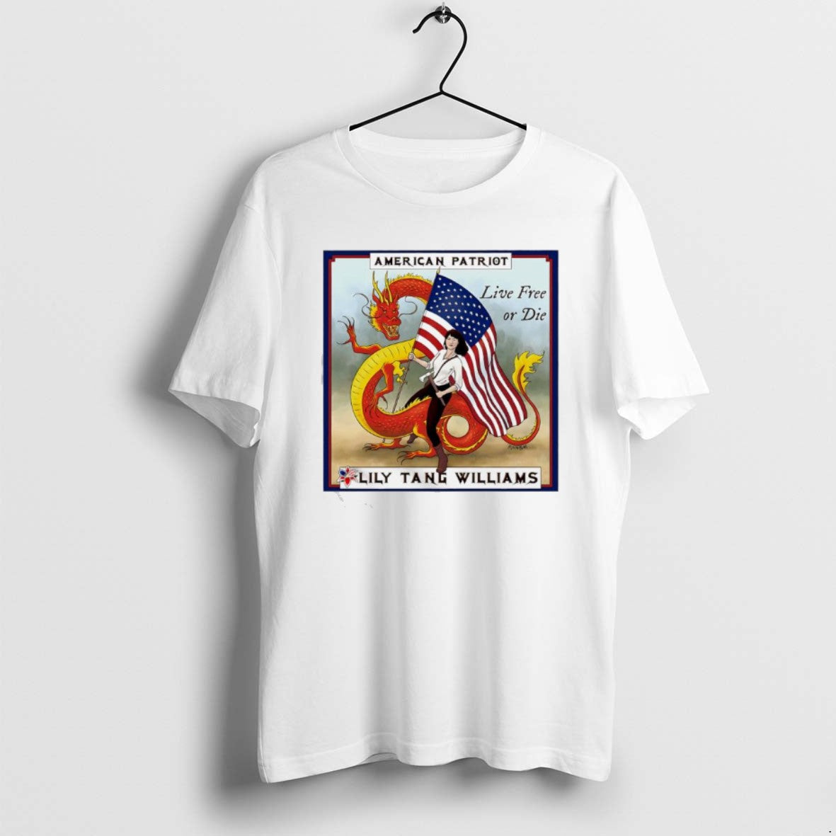 Official American Patriot Lily Tang Williams Live Free Or Die T-Shirts, Hoodie, Sweatshirt | AU18TeeNovaLab.com