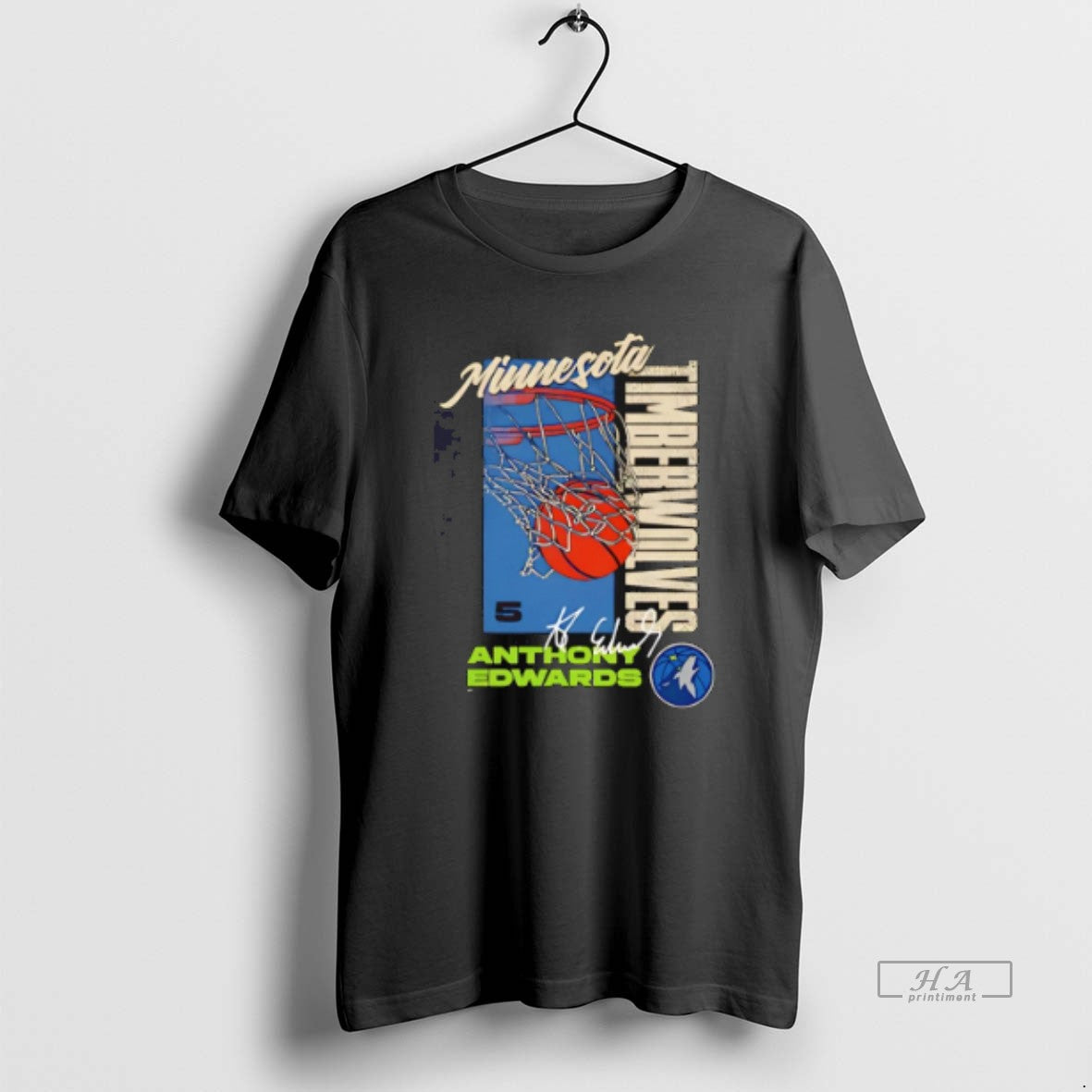 Official Anthony Edwards Minnesota Timberwolves All Net Basketball