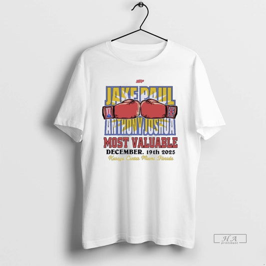 Official Anthony Joshua Vs Jake Paul Showdown T-Shirts, Hoodie, Sweatshirt | AU18TeeNovaLab.com