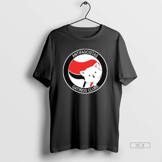 Official Antifascistas Gatinos Clube Logo Cat