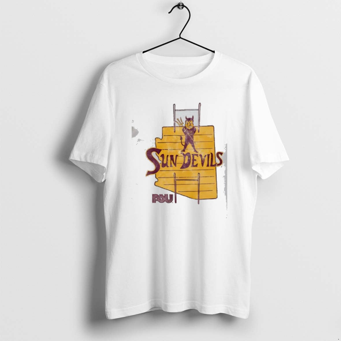 Official Arizona State Sun Devils Football Map Vintage T-Shirts, Hoodie, Sweatshirt | AU18TeeNovaLab.com