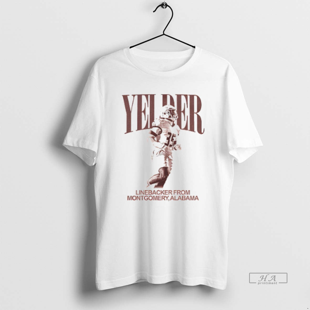 Official Austin Yelder Linebacker From Montgomery Alabama Vintage