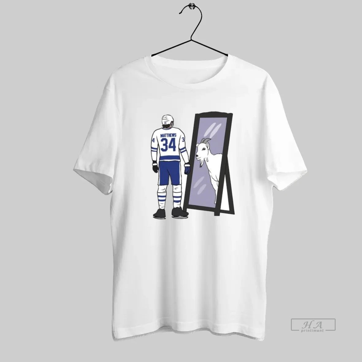 Official Auston Matthews Mirror Goat