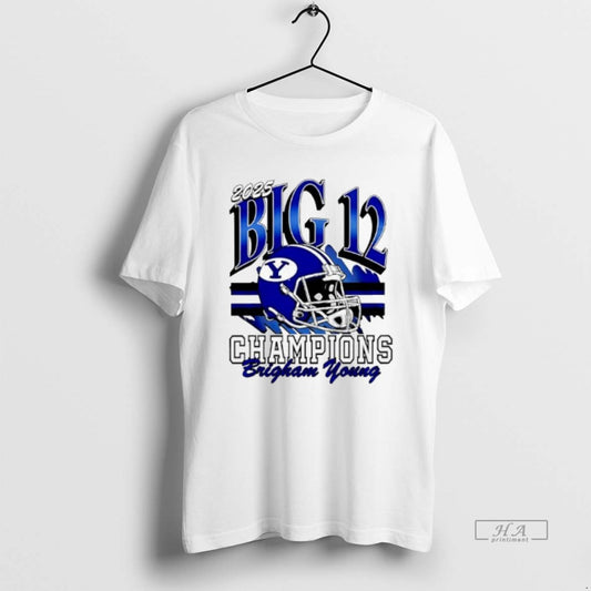 Official Byu Cougars Football 2025 Big 12 Conference Champs T-Shirts, Hoodie, Sweatshirt | AU18TeeNovaLab.com