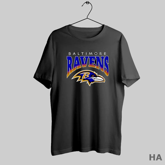 Official Baltimore Ravens Football Team Logo Graphic