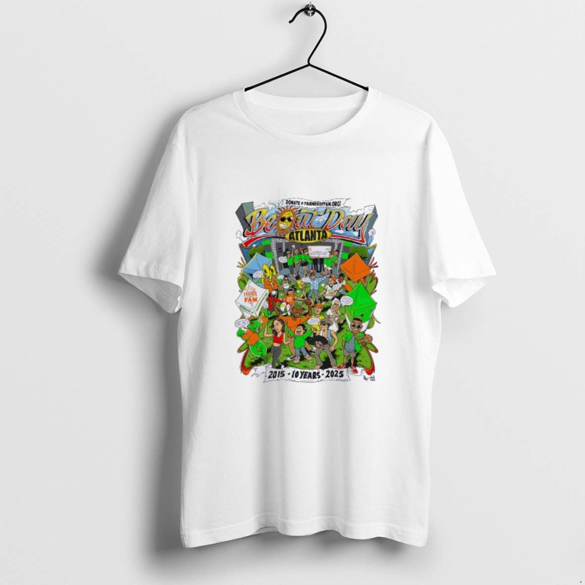 Official Be Out Day Atlanta 10 Years 2015 2025 T-Shirts, Hoodie, Sweatshirt | AU18TeeNovaLab.com