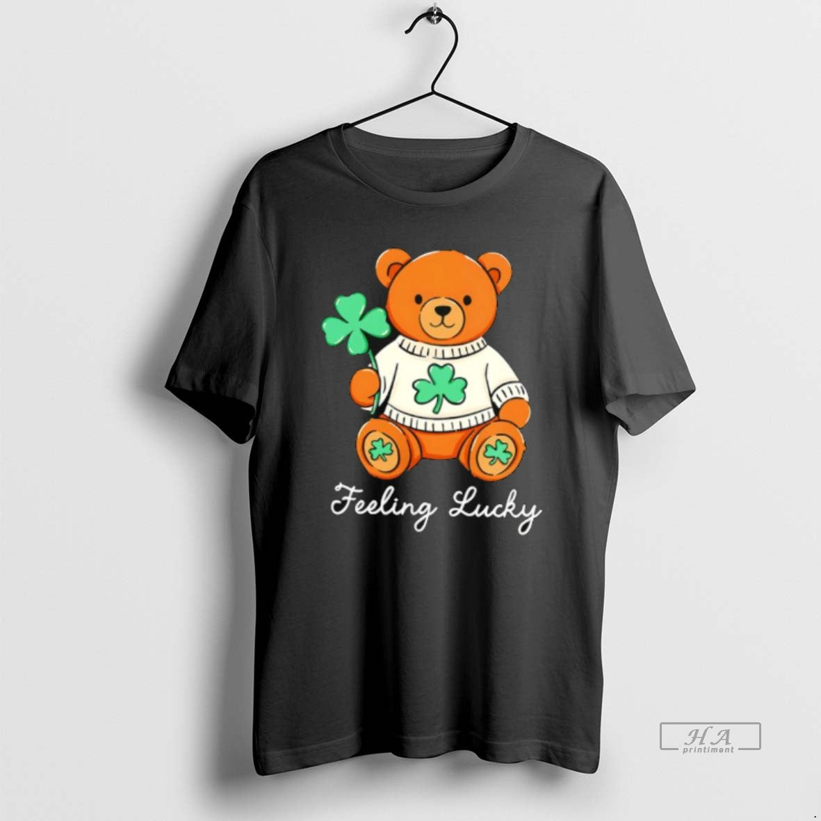 Official Bear Feeling Lucky T-Shirts, Hoodie, Sweatshirt | AU18TeeNovaLab.com