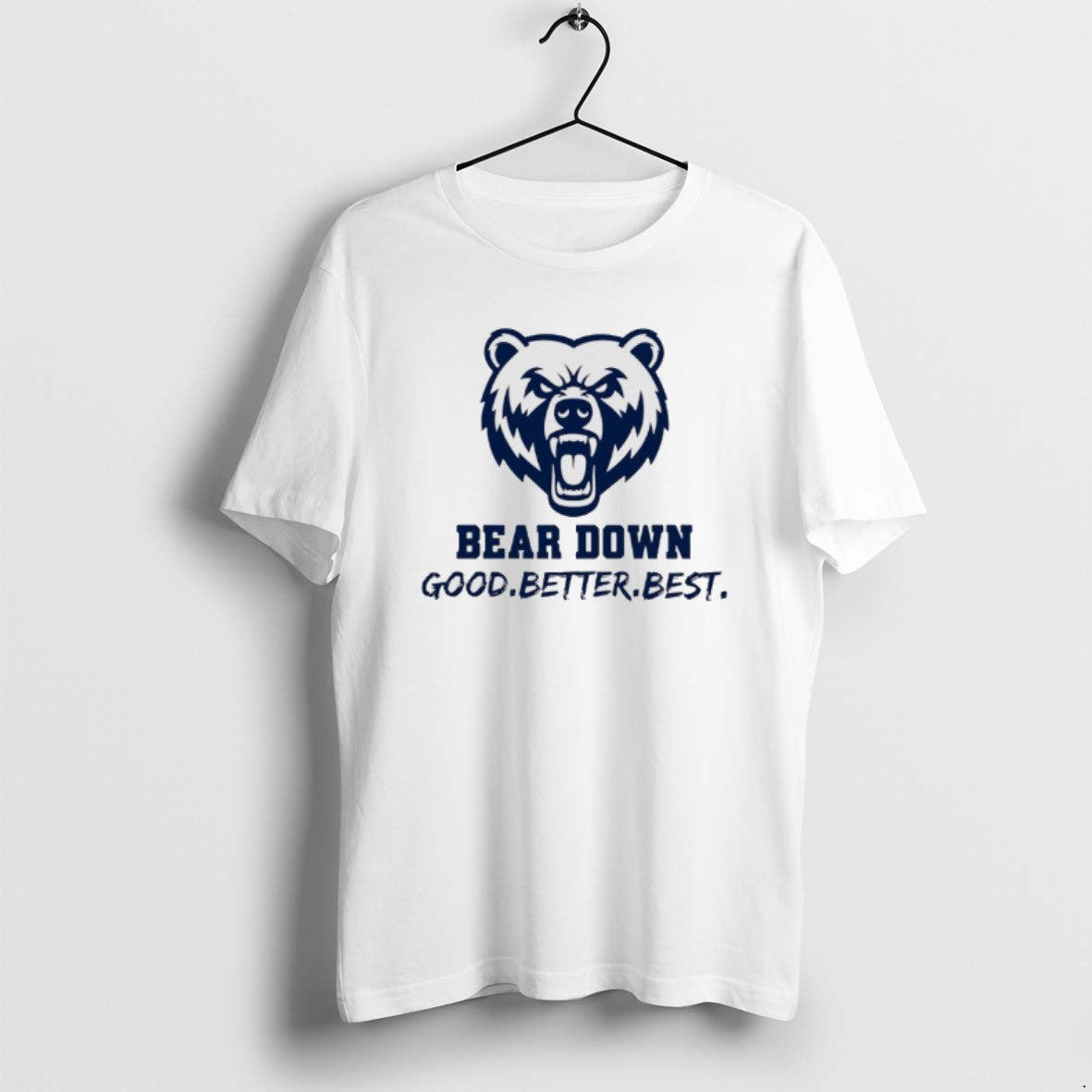 Official Bear Down Good Better Best Chicago Bear Football T-Shirts, Hoodie, Sweatshirt | AU18TeeNovaLab.com