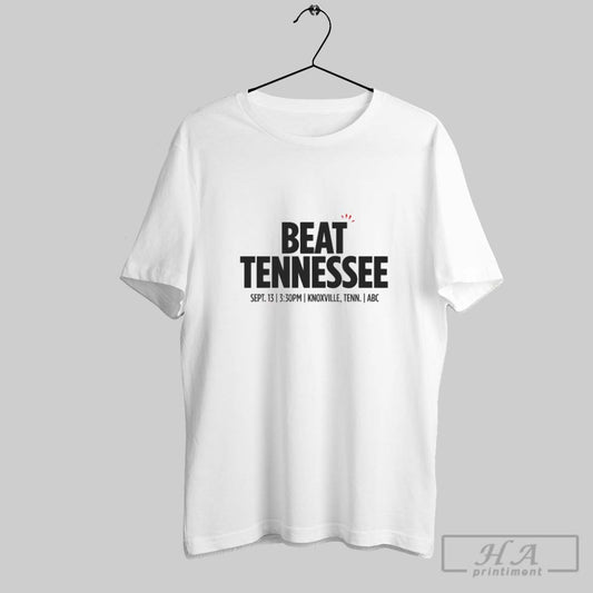 Official Beat Tennessee Sept 13 Knoxville Tenn Abctennessee Vs Georgia