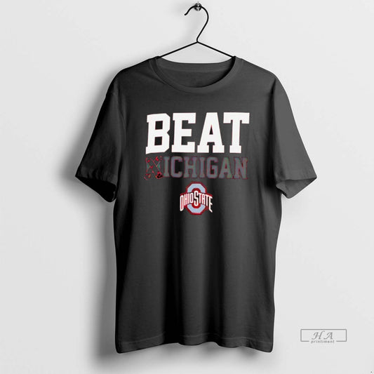 Official Beat Xichigan With Ohio State Logo T-Shirts, Hoodie, Sweatshirt | AU18TeeNovaLab.com