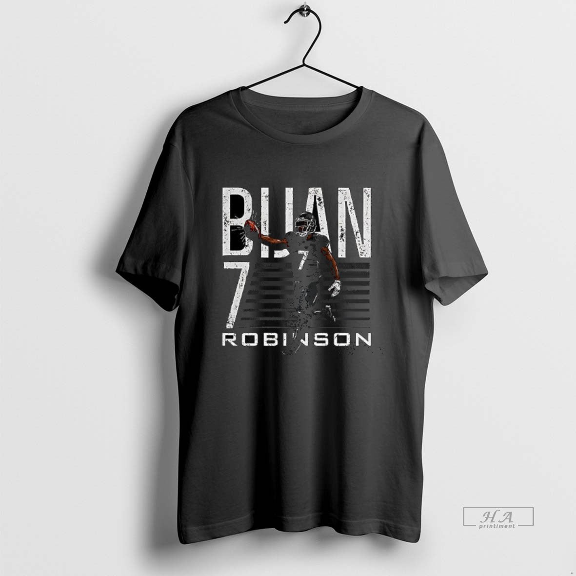 Official Bijan Robinson Atlanta Falcons Football Grab Number 7
