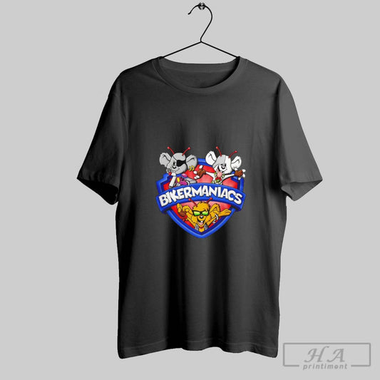 Official Bikermaniacs Cartoon Logo