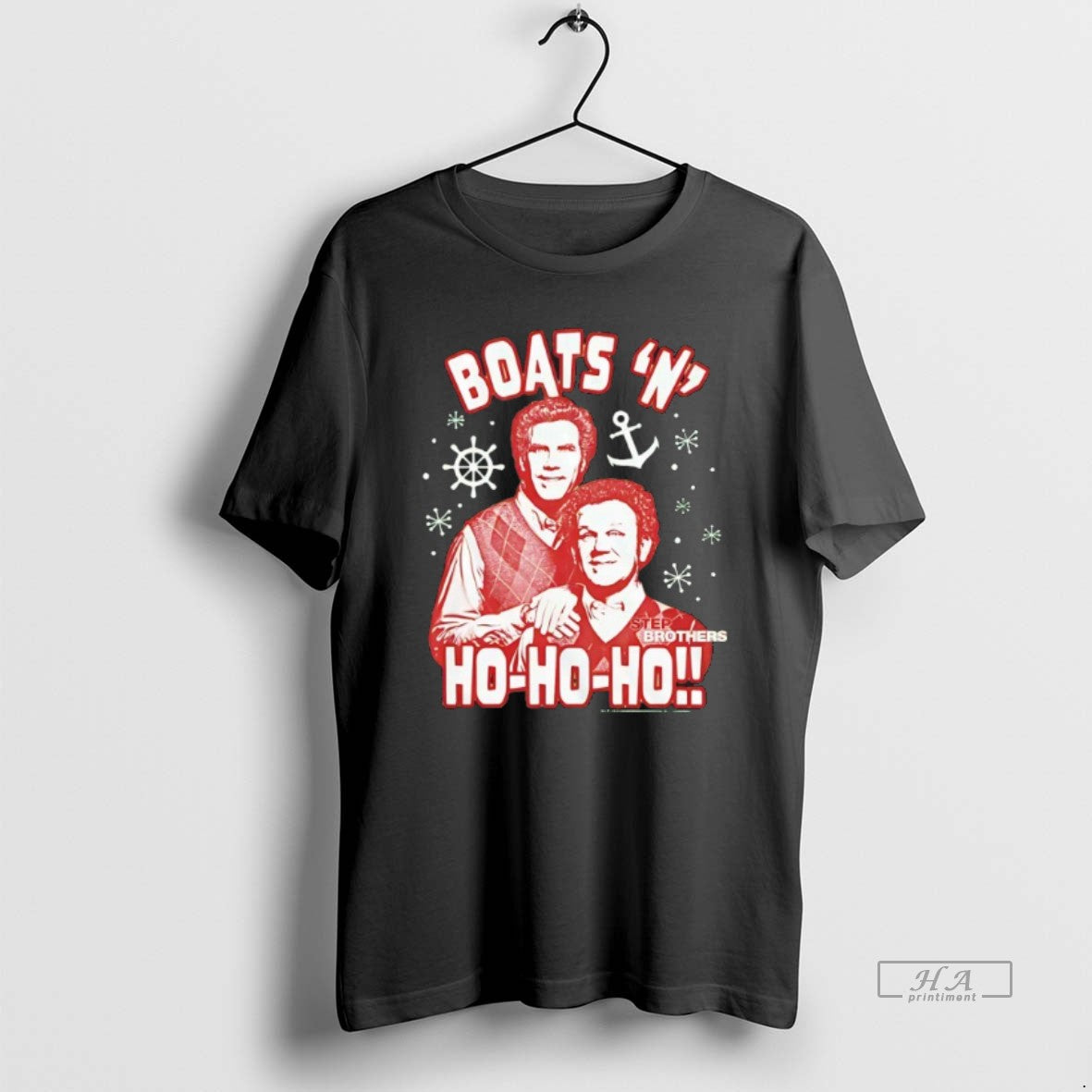 Official Boats N Ho Ho Ho Step Brothers Christmas T-Shirts, Hoodie, Sweatshirt | AU18TeeNovaLab.com