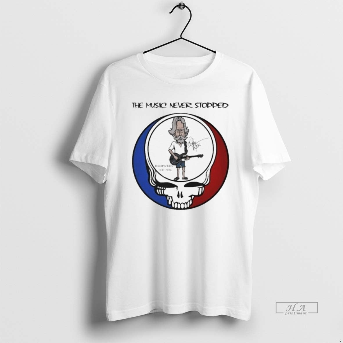 Official Bob Weir Grateful Dead 1947 2026 Signature The Music Never Stopped T-Shirts, Hoodie, Sweatshirt | AU18TeeNovaLab.com
