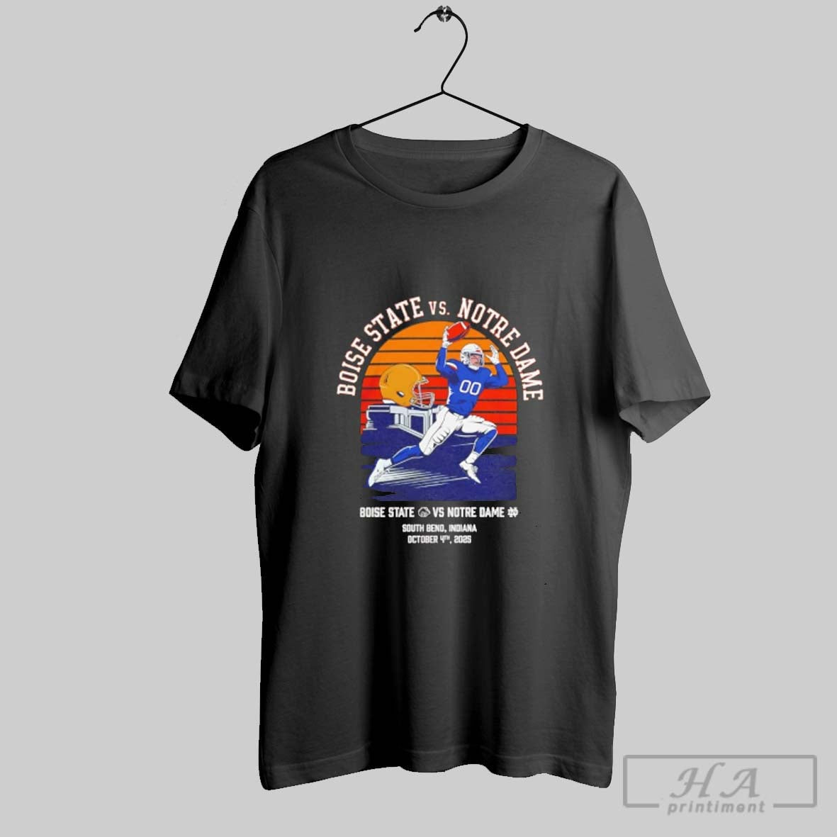 Official Boise State Broncos Vs Notre Dame Fighting Irish 2025 Gameday