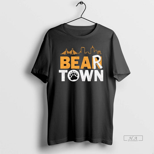 Official Boston Bruins Bear Town Skyline