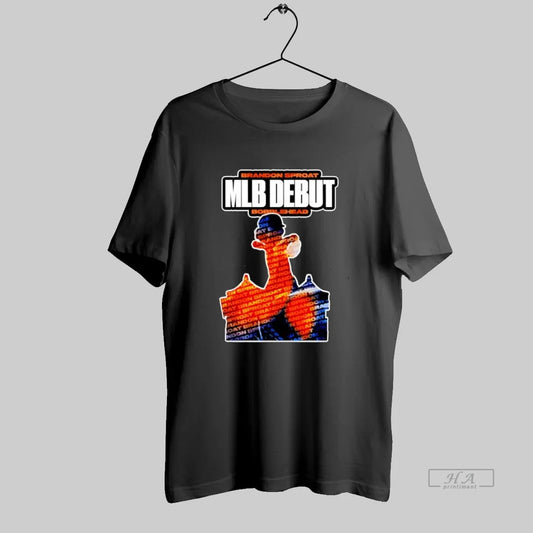 Official Brandon Sproat Mlb Debut Bobblehead Silhouette Graphic